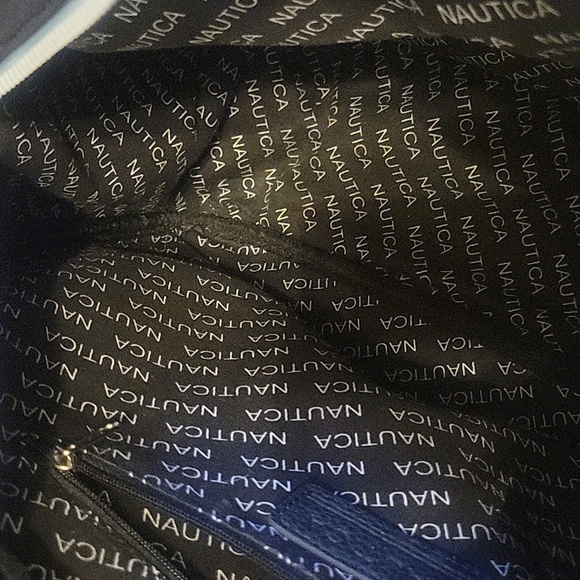 Nautica Blue and White Shoulder Bag - Picture 8 of 10